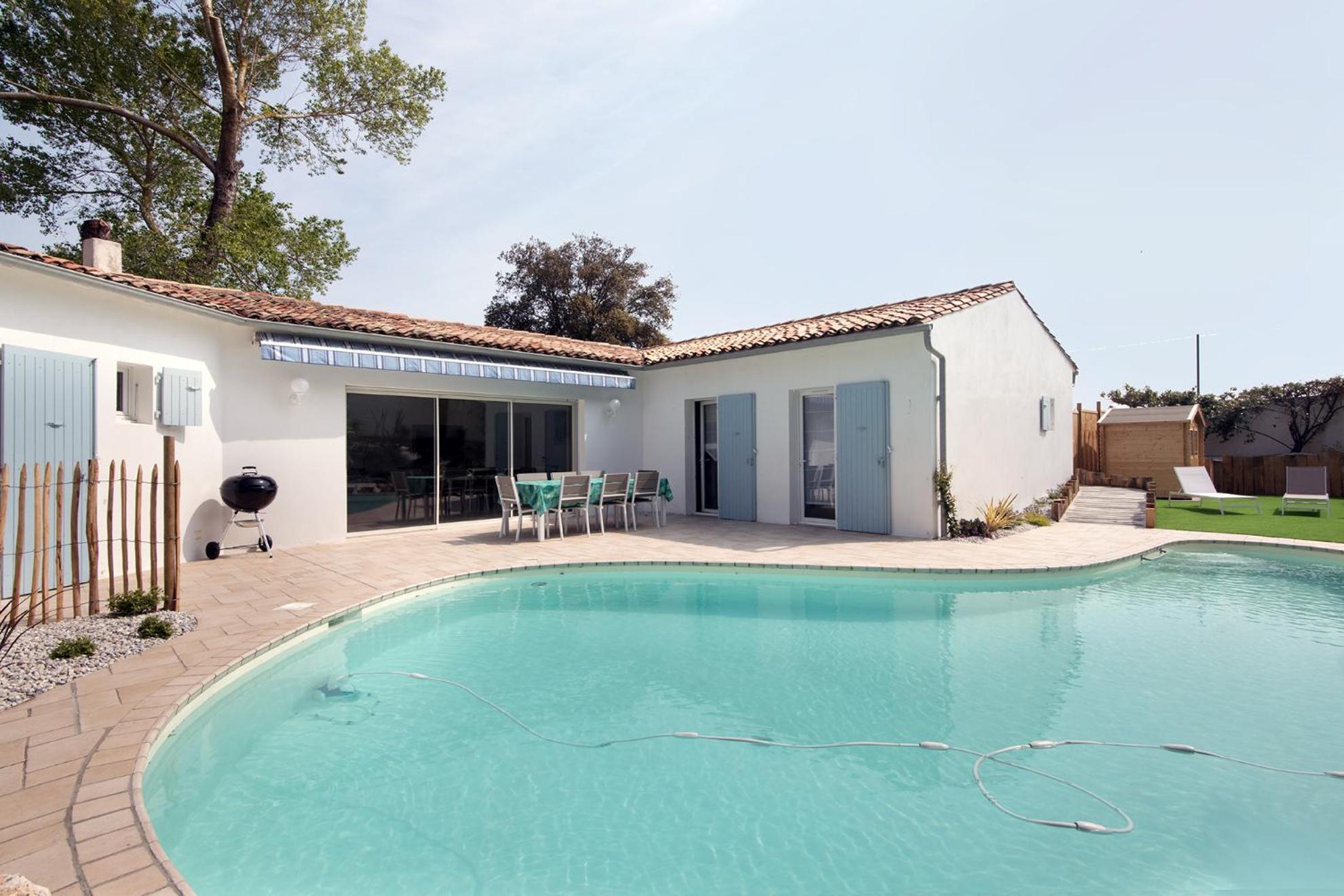 Tres Belle Villa Avec Piscine Le Bois-Plage-en-Ré Exterior foto
